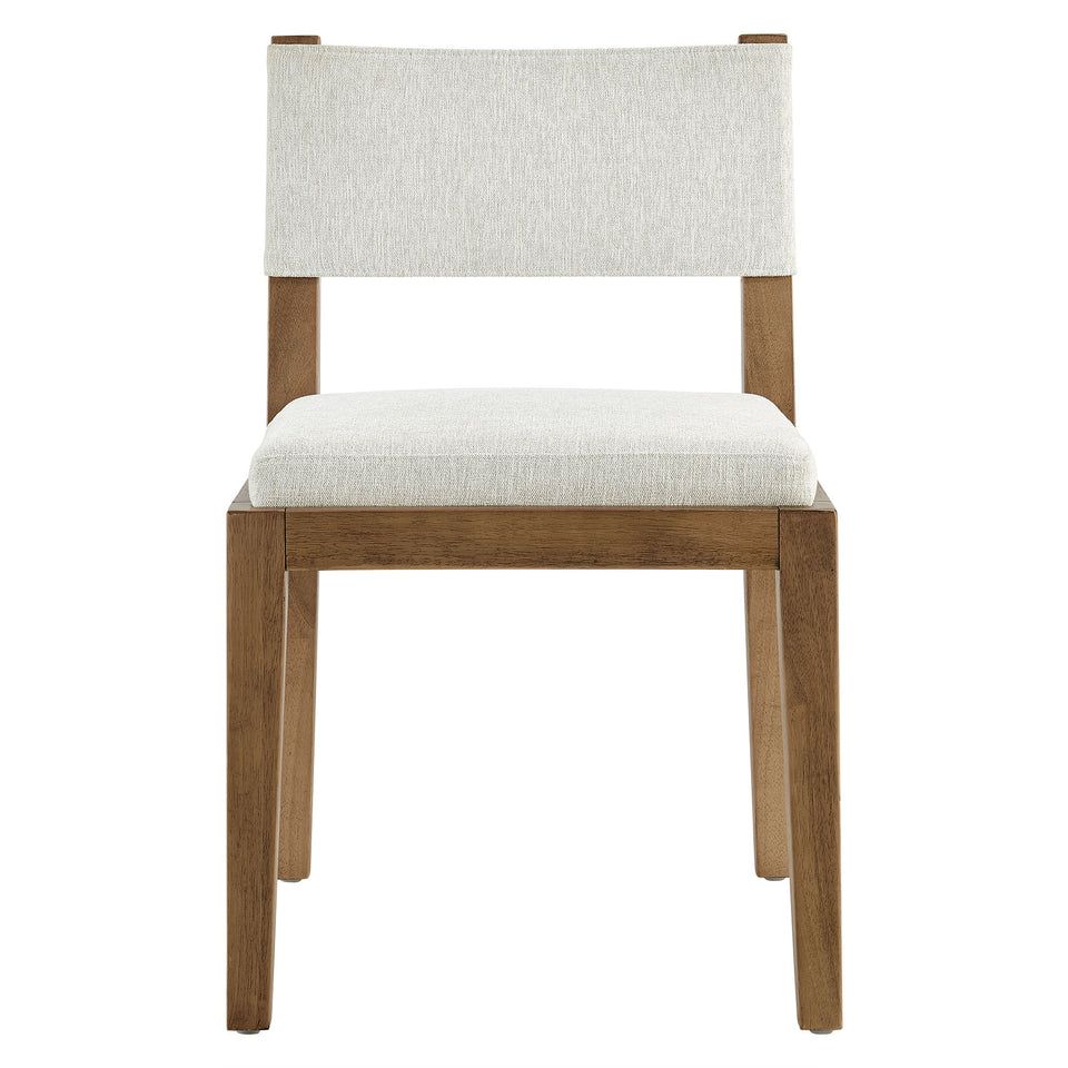 Calder Fabric Upholstered Wood Armless Dining Chair by Modway