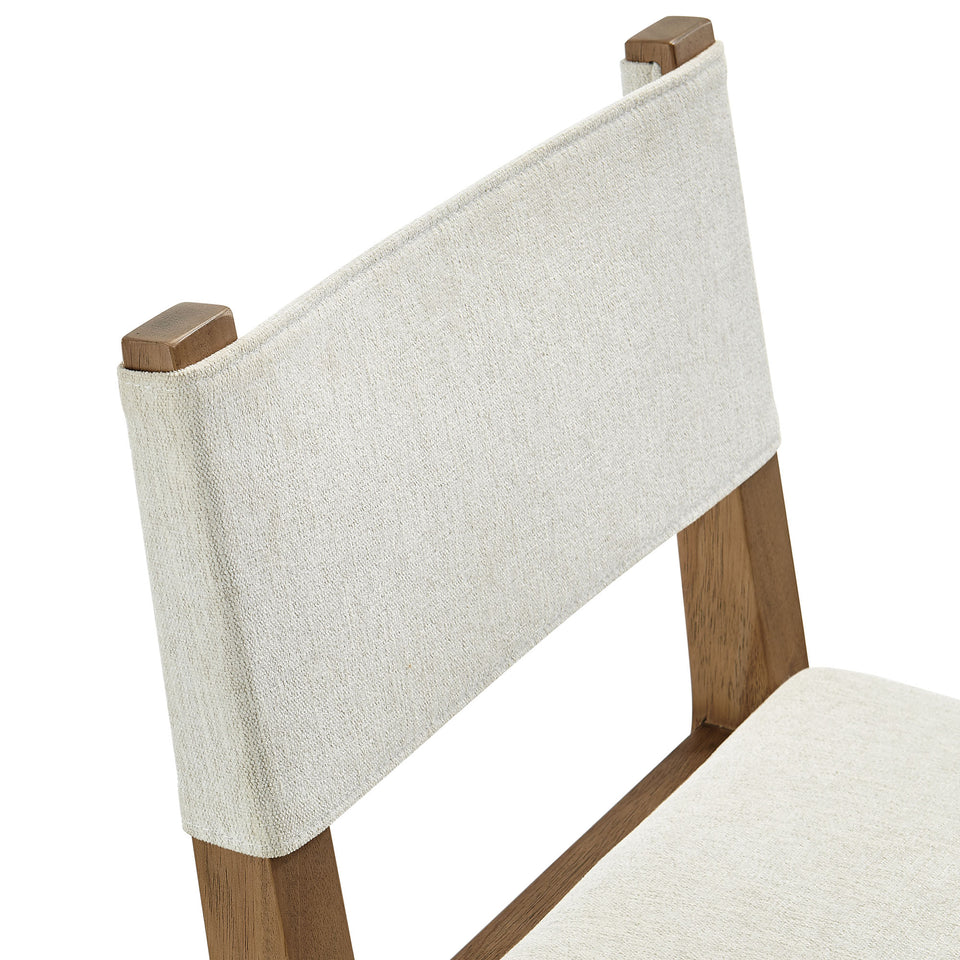 Calder Fabric Upholstered Wood Armless Dining Chair by Modway