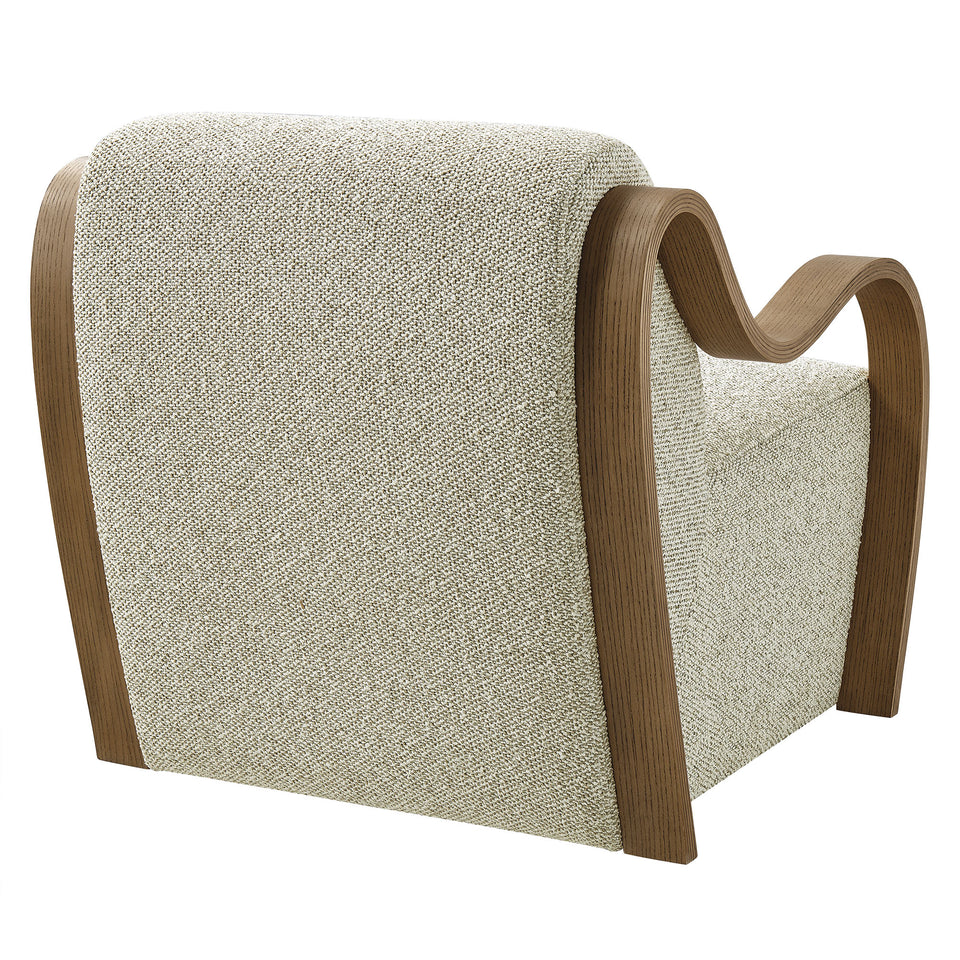 Atrium Lattice Boucle Accent Armchair by Modway