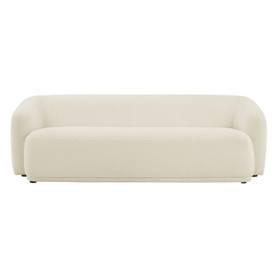 Monica 88 Inch Boucle Fabric Sofa by Modway