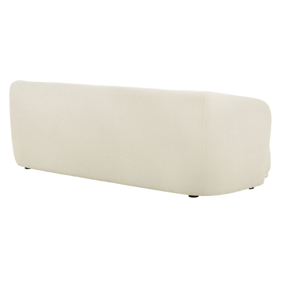 Monica 88 Inch Boucle Fabric Sofa by Modway