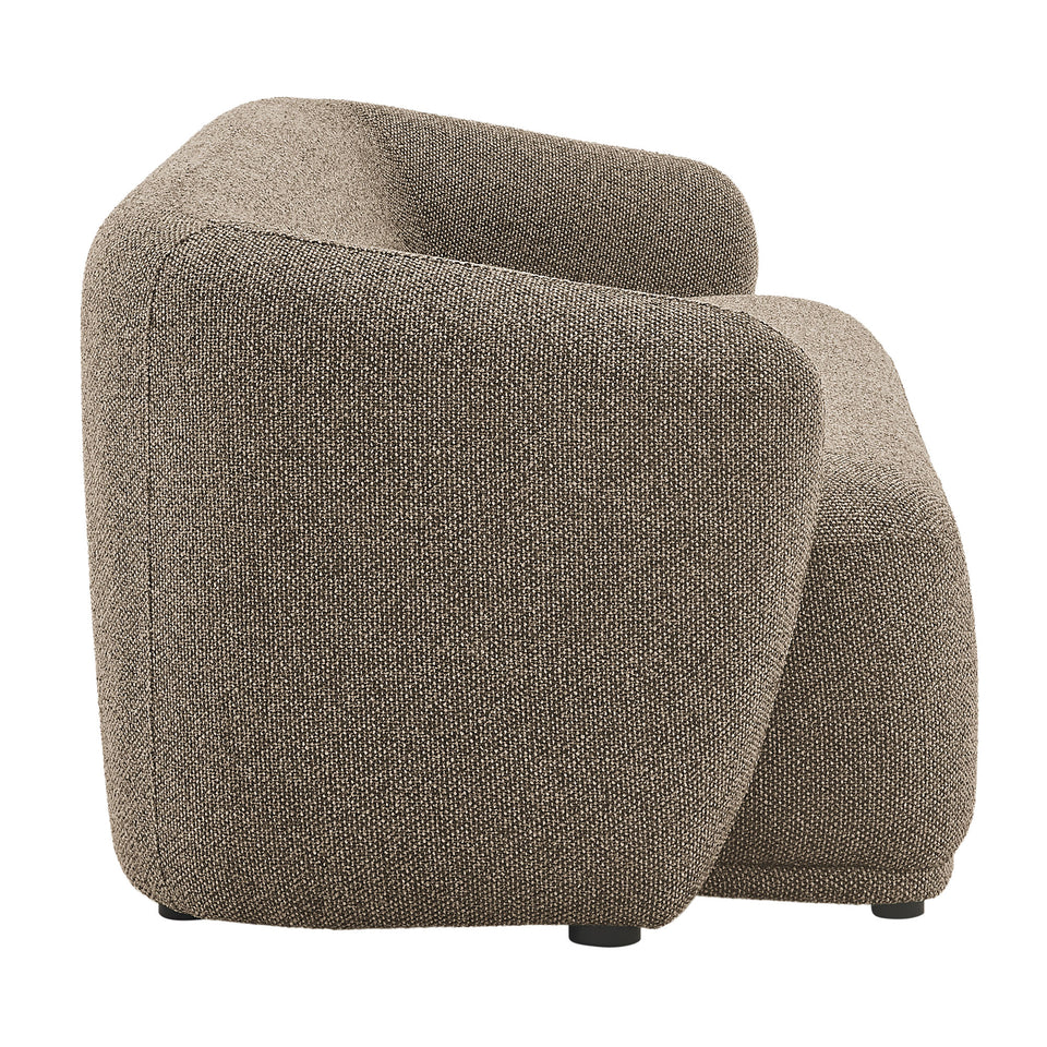 Monica 88 Inch Boucle Fabric Sofa by Modway