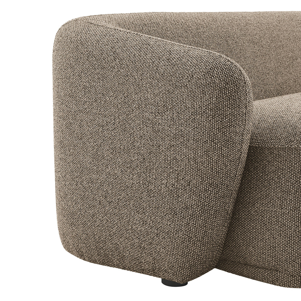 Monica 88 Inch Boucle Fabric Sofa by Modway
