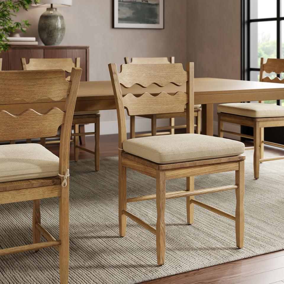 Jax Fabric Dining Chair Seat Cushion by Modway