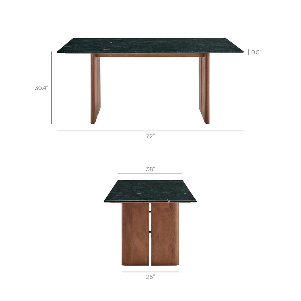 Amistad 72 Inch Marble Dining Table by Modway