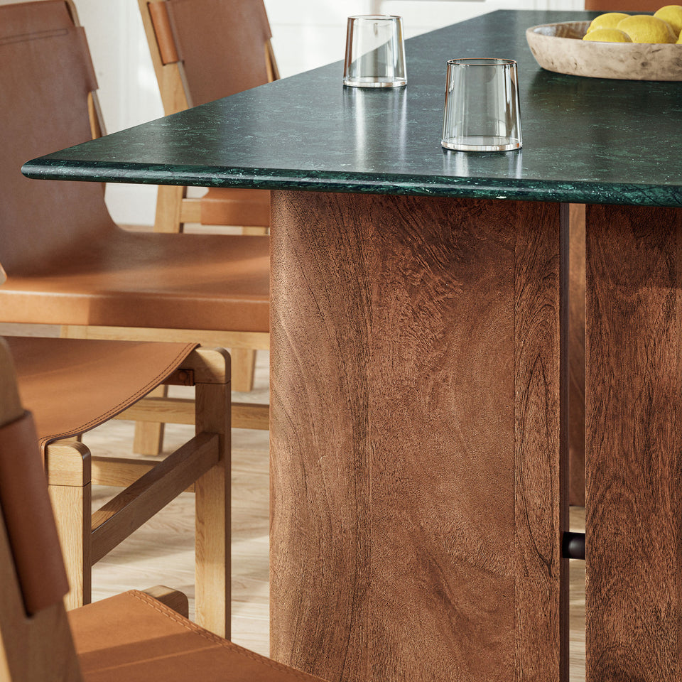 Amistad 86 Inch Marble Dining Table by Modway