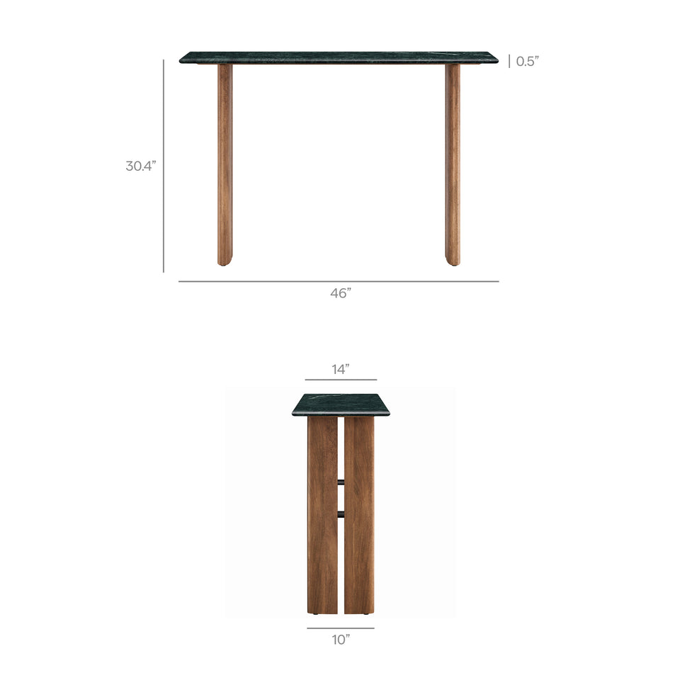 Amistad 46 Inch Marble Console Table by Modway