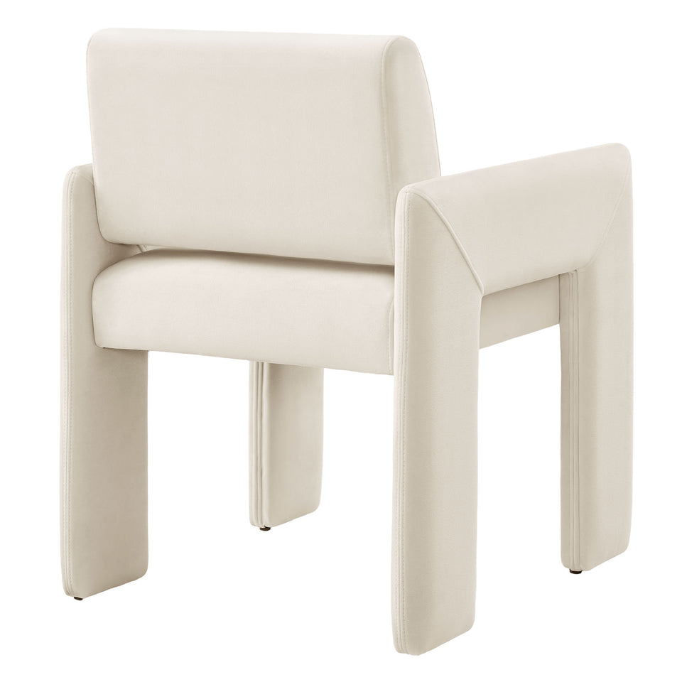 Daven Stain-Resistant Performance Velvet Dining Armchair by Modway