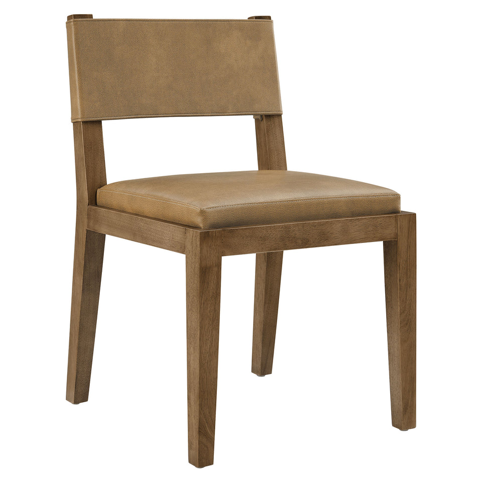 Calder Vegan Leather Dining Side Chair by Modway
