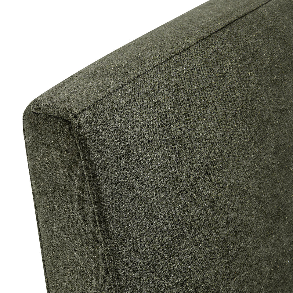 Tessera Upholstered Linen-Blend Slipcovered Dining Chair by Modway