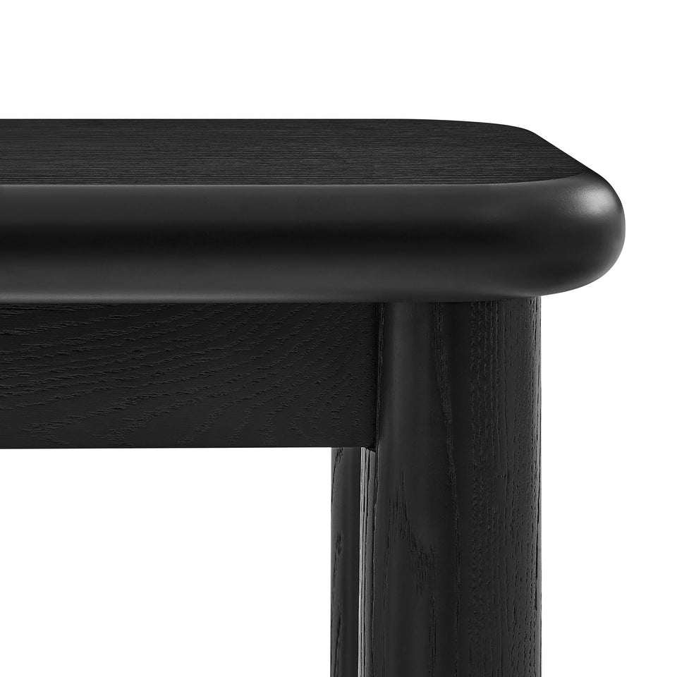 Alvia Oak Wood Console Table by Modway