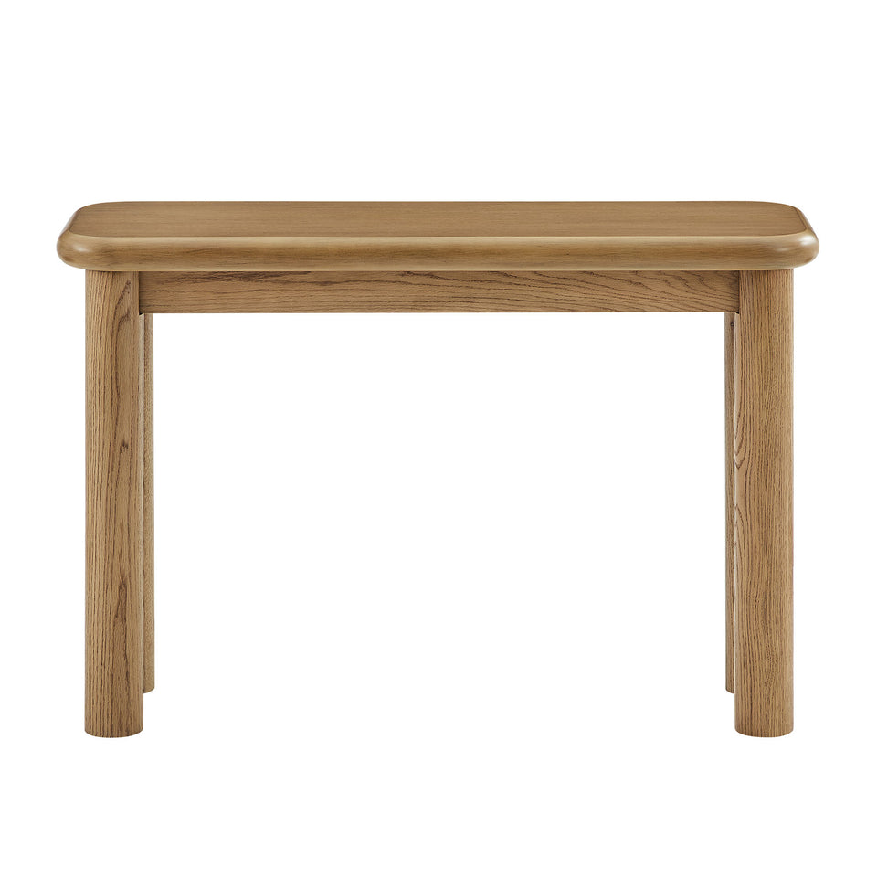 Alvia Oak Wood Console Table by Modway