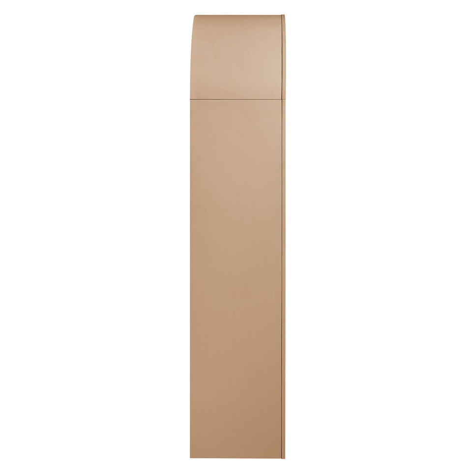 Caleb 4 Arched Display Shelf Bookcase by Modway