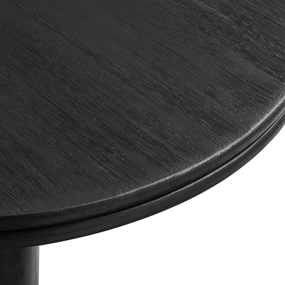 Neo 31 Inch Round Indoor - Outdoor Patio Wood Bar Table by Modway
