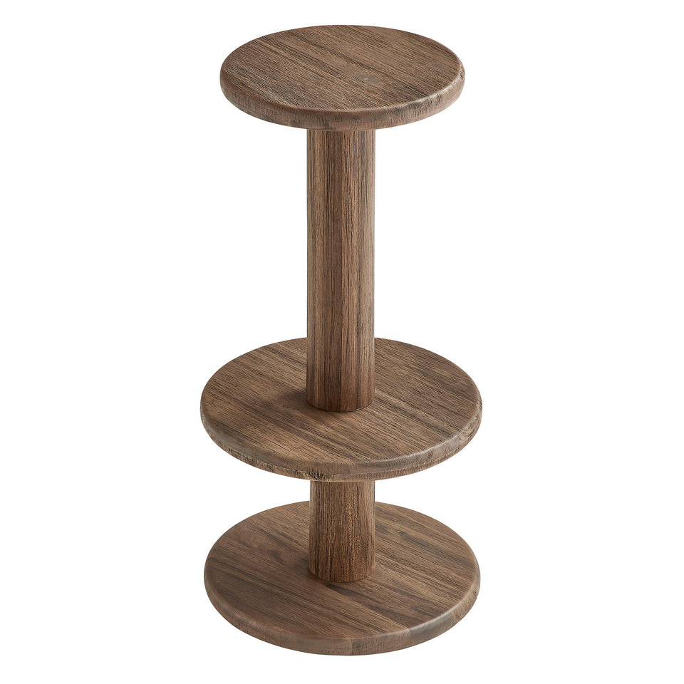 Neo 5-Piece Round Indoor - Outdoor Round Patio Bar Table And Stool Set by Modway