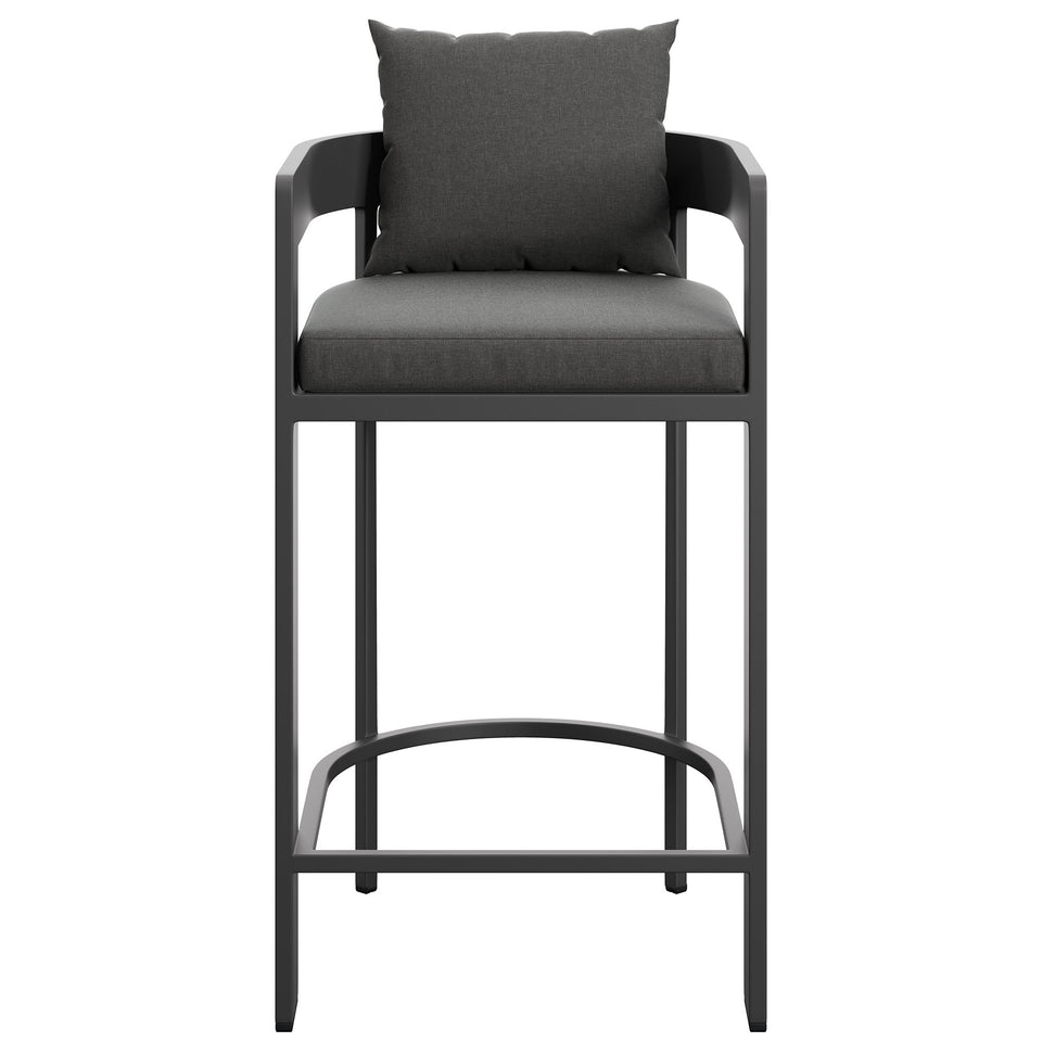 Tahoe Outdoor Patio Patio Aluminum Bar Chair by Modway