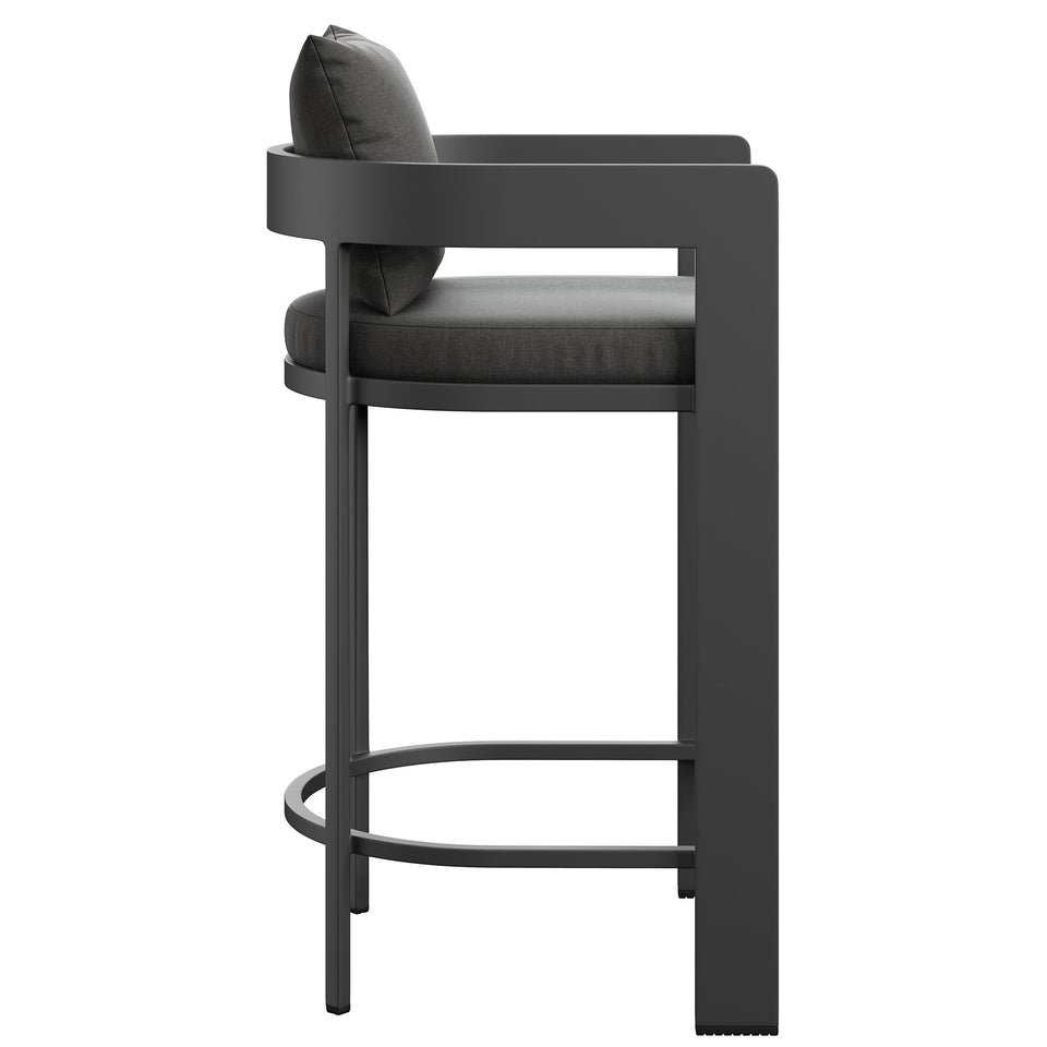 Tahoe Outdoor Patio Patio Aluminum Bar Chair by Modway