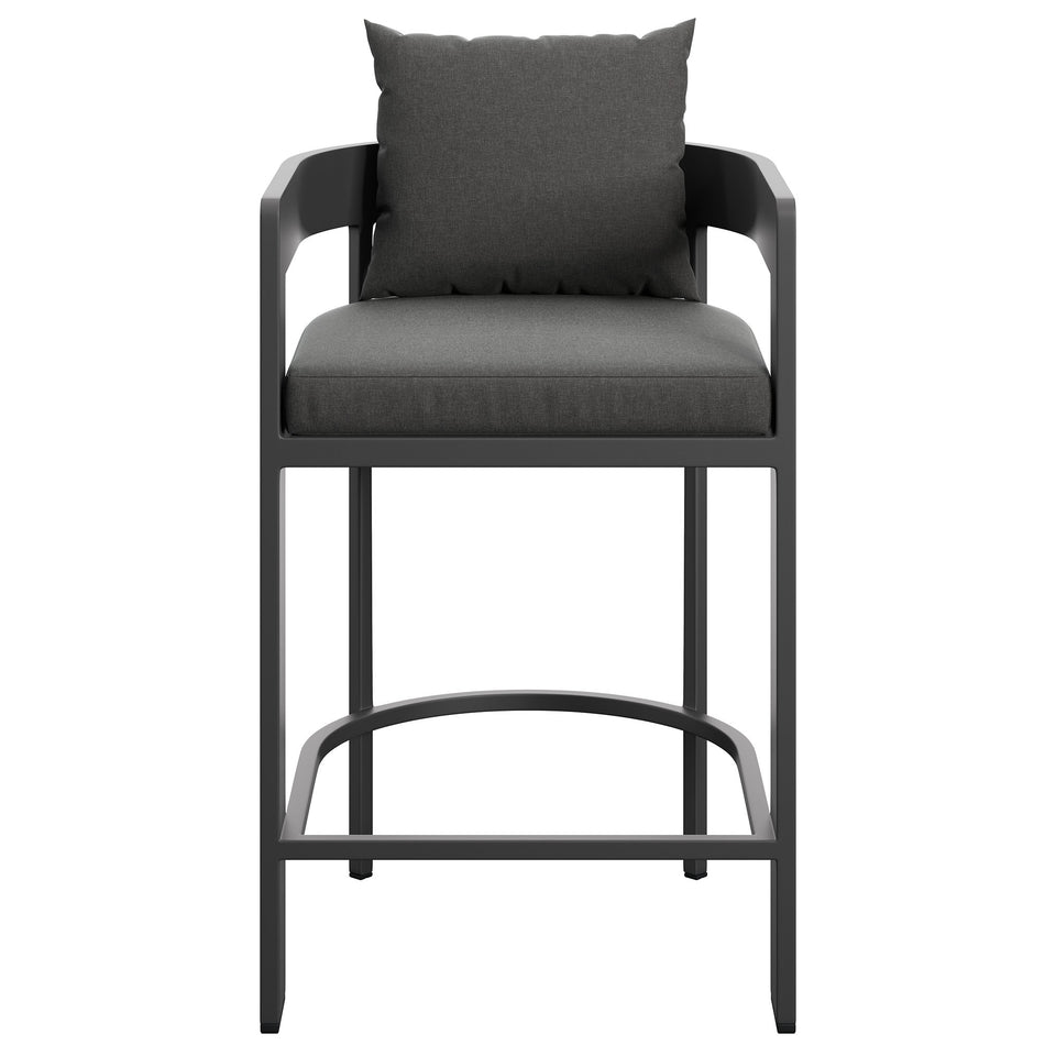 Tahoe Outdoor Patio Patio Aluminum Counter Stool by Modway