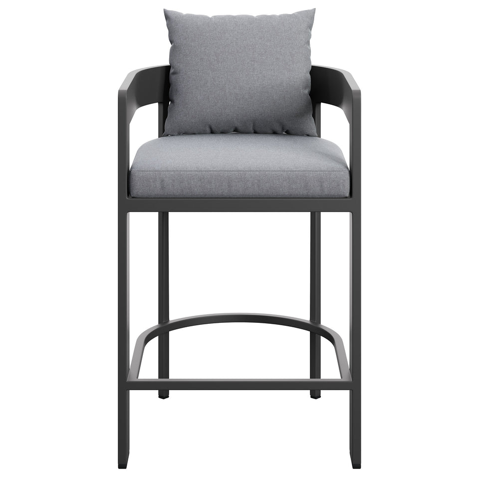 Tahoe Outdoor Patio Patio Aluminum Counter Stool by Modway