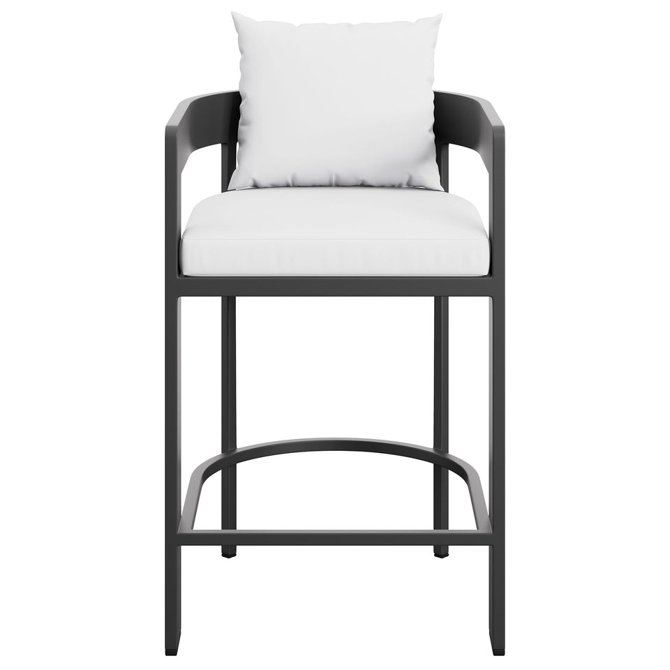 Tahoe Outdoor Patio Patio Aluminum Counter Stool by Modway