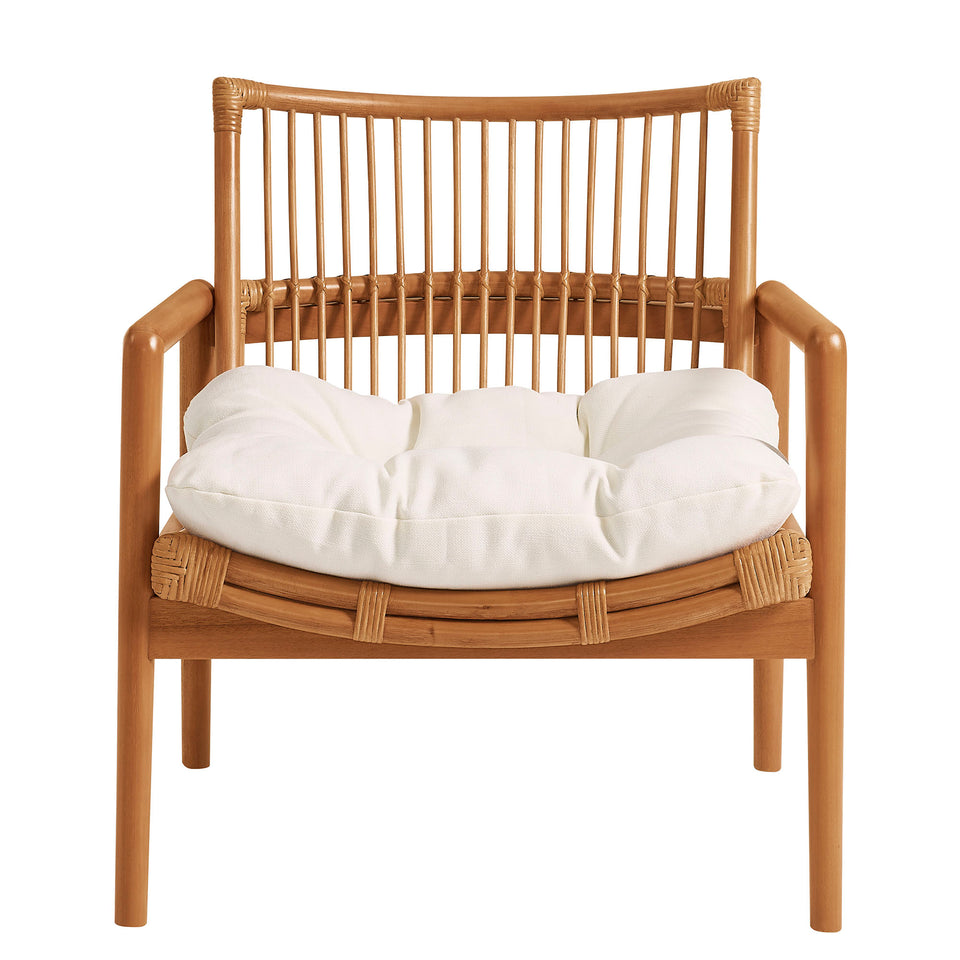 Tula Wood Rattan Lounge Chair by Modway