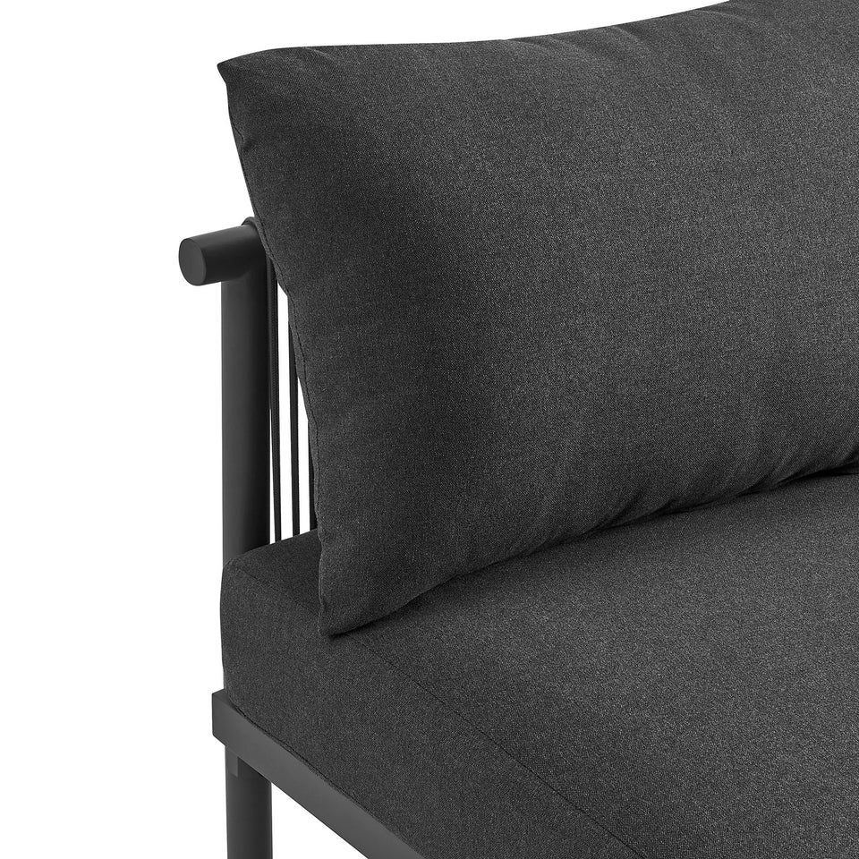 Porta 5 Piece Outdoor Patio Aluminum Modular Sofa Set by Modway