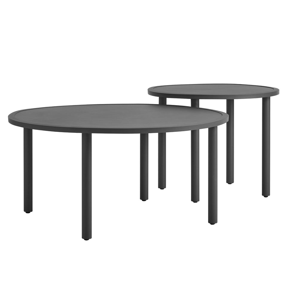 Porta 5 Piece Outdoor Patio Aluminum Modular Sofa Set by Modway