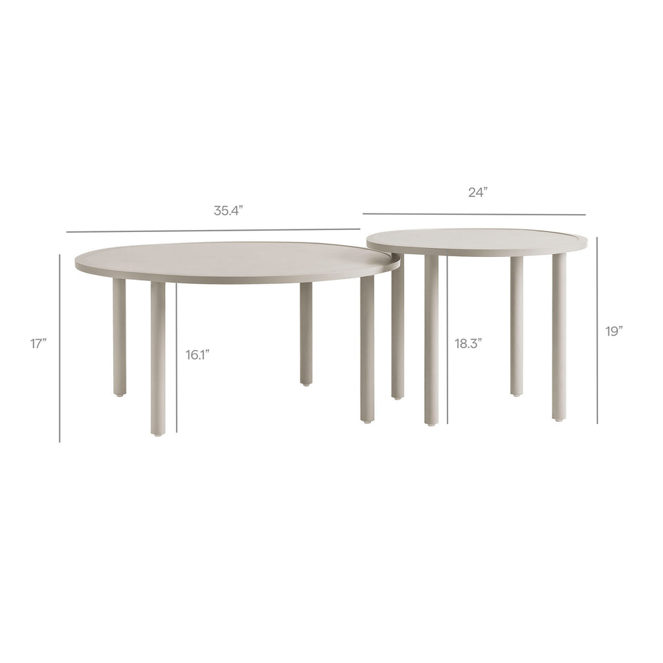 Porta 5 Piece Outdoor Patio Aluminum Modular Sofa Set by Modway