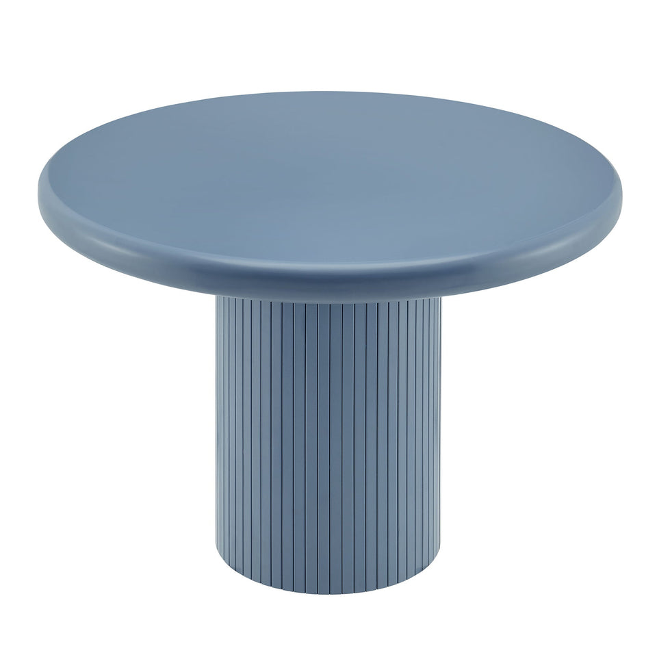 Belmonte 45 Inch Painted Wood Round Pedestal Dining Table by Modway