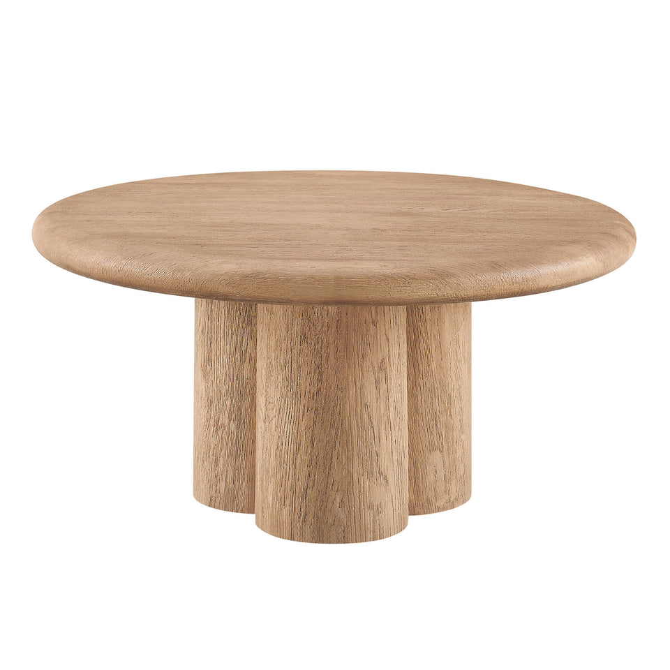 Tori 31 Inch Round Indoor and Outdoor Patio Coffee Table by Modway