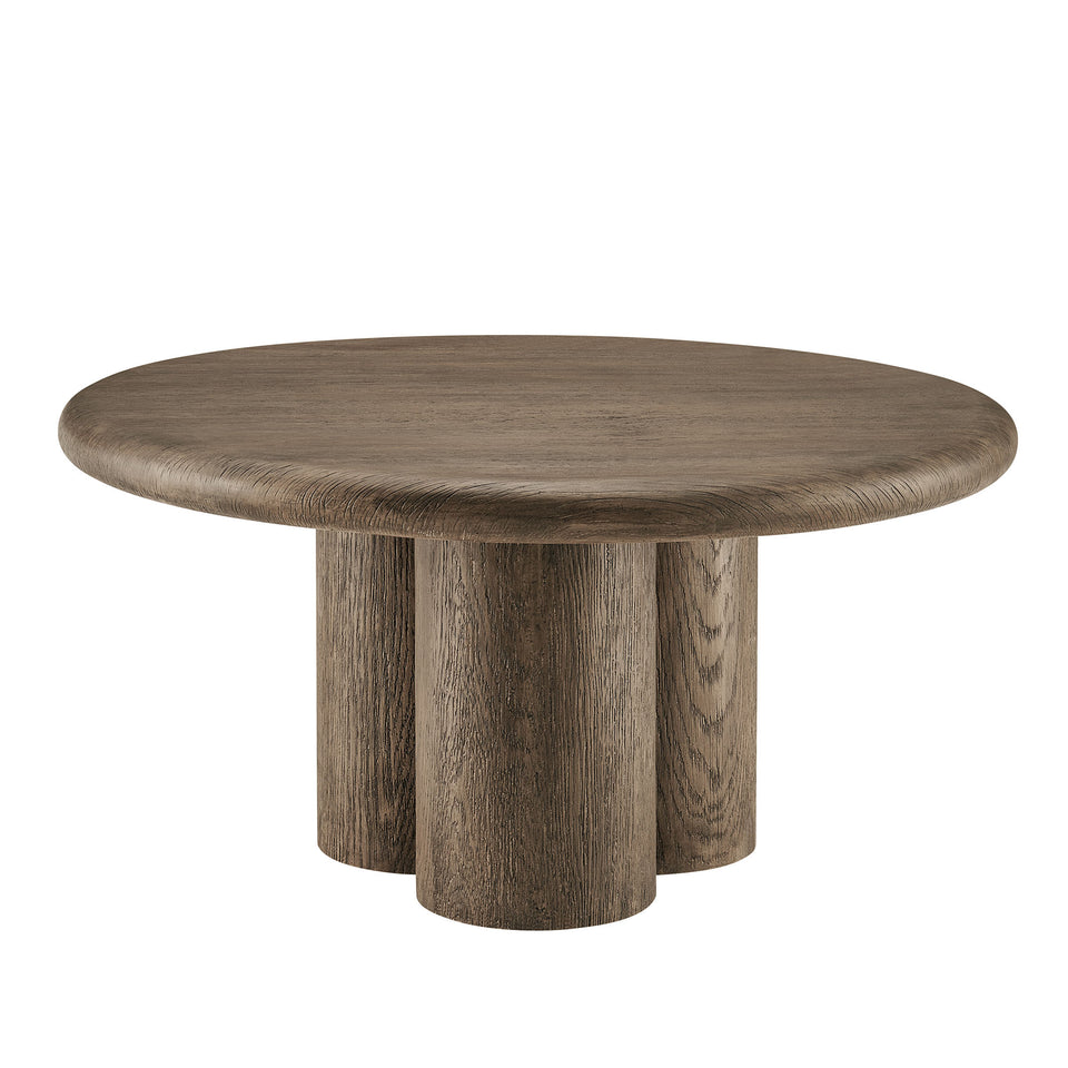 Tori 31 Inch Round Indoor and Outdoor Patio Coffee Table by Modway