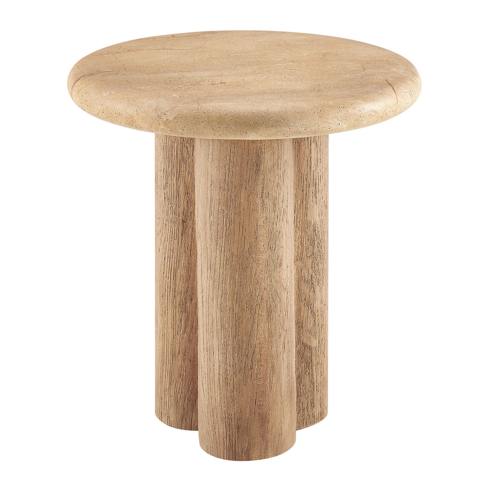 Tori 20 Inch Round Indoor and Outdoor Patio Side Table by Modway