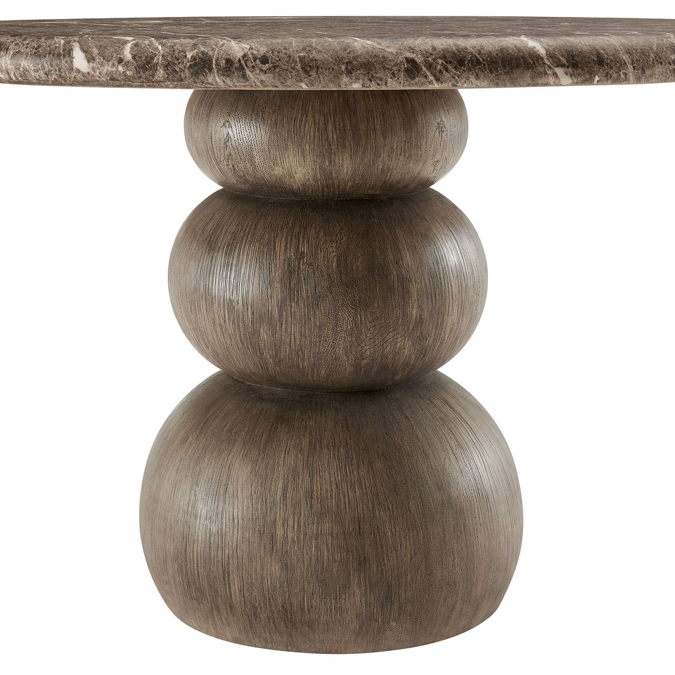 Pietra Indoor Outdoor Patio Round Dining Table by Modway