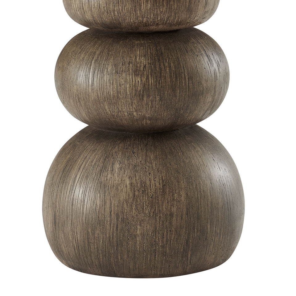 Pietra Indoor Outdoor Patio Round Side Table by Modway