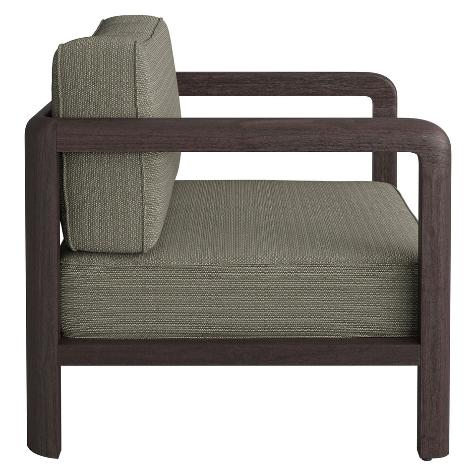 Kona Outdoor Teak Wood Armchair by Modway