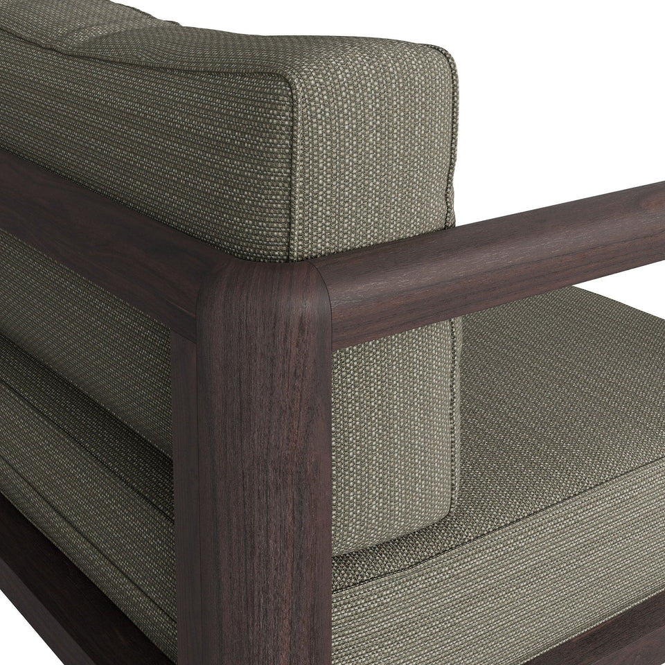 Kona Outdoor Teak Wood Armchair by Modway