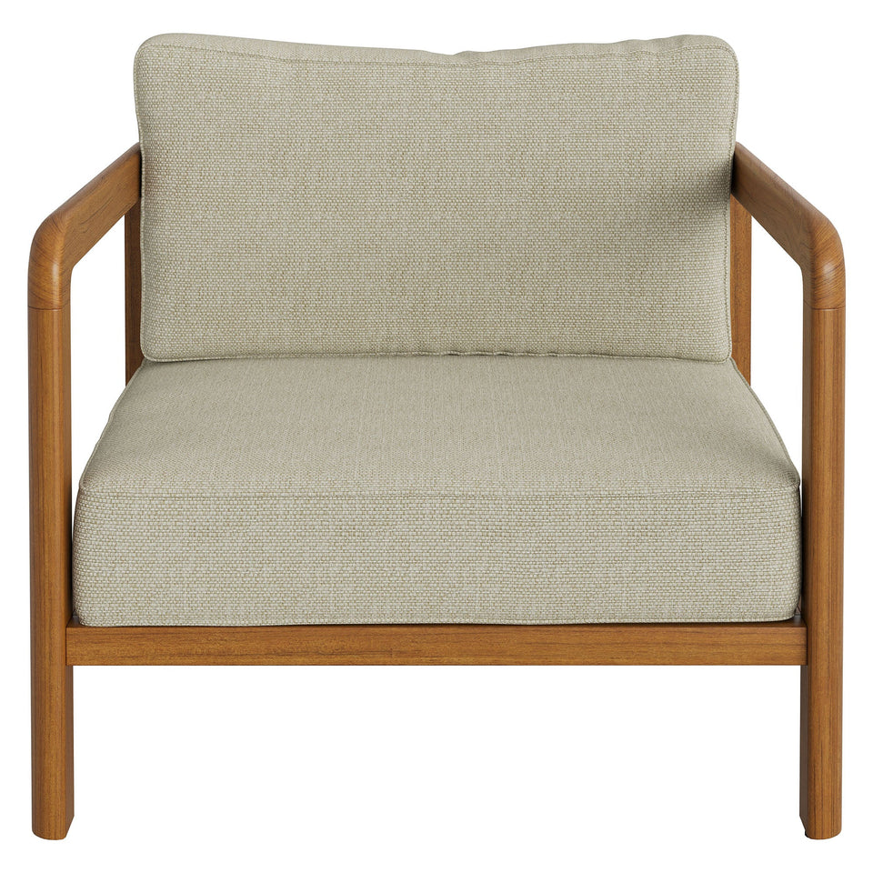 Kona 3-Piece Outdoor Teak Wood Furniture Set by Modway
