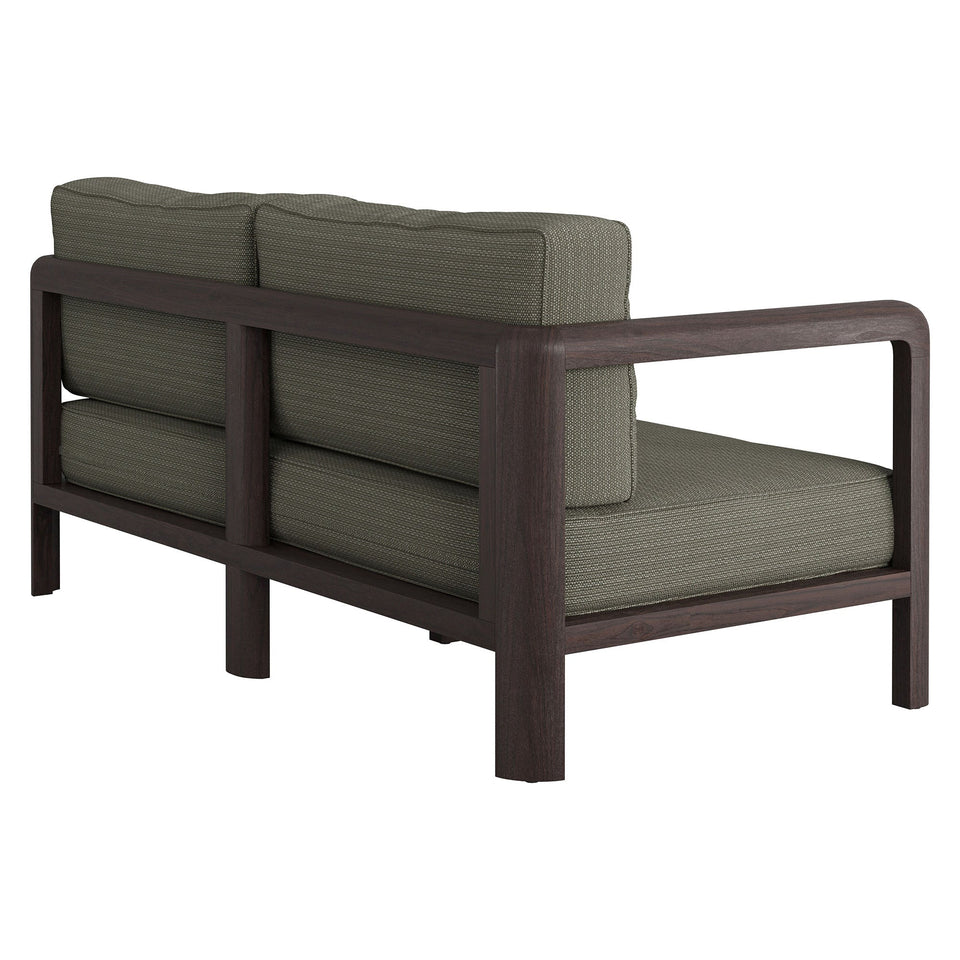 Kona Outdoor Teak Wood Loveseat by Modway