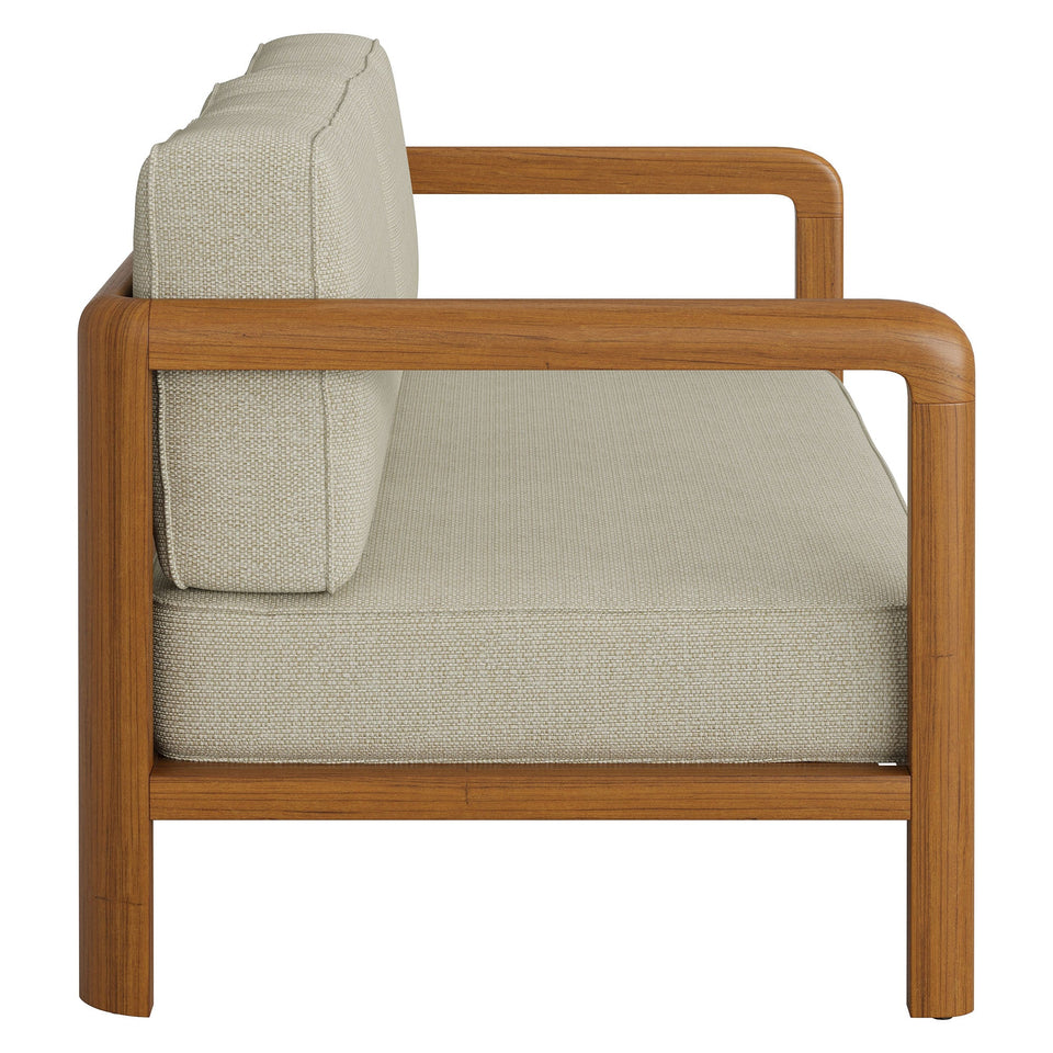 Kona Outdoor Teak Wood Loveseat by Modway