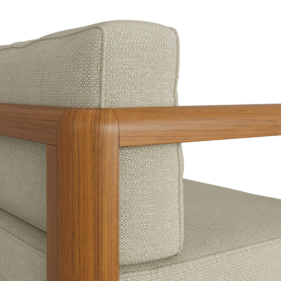 Kona Outdoor Teak Wood Loveseat by Modway
