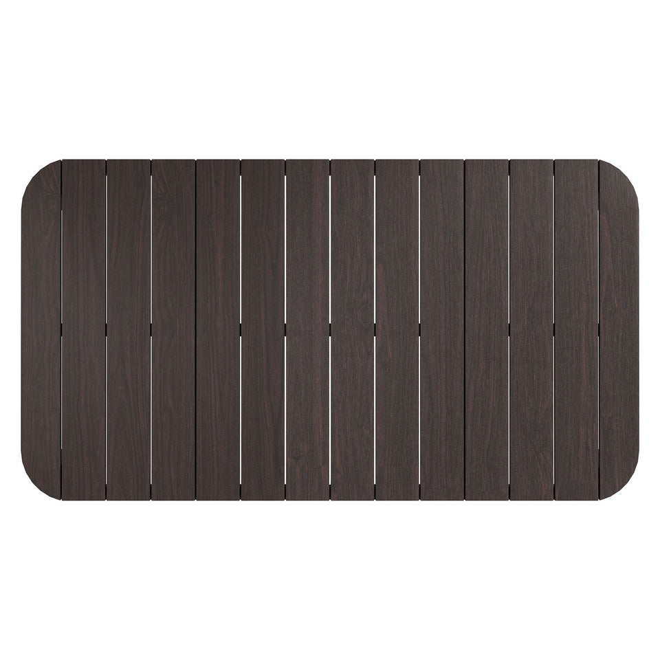 Kona 47 Inch Outdoor Teak Wood Coffee Table by Modway