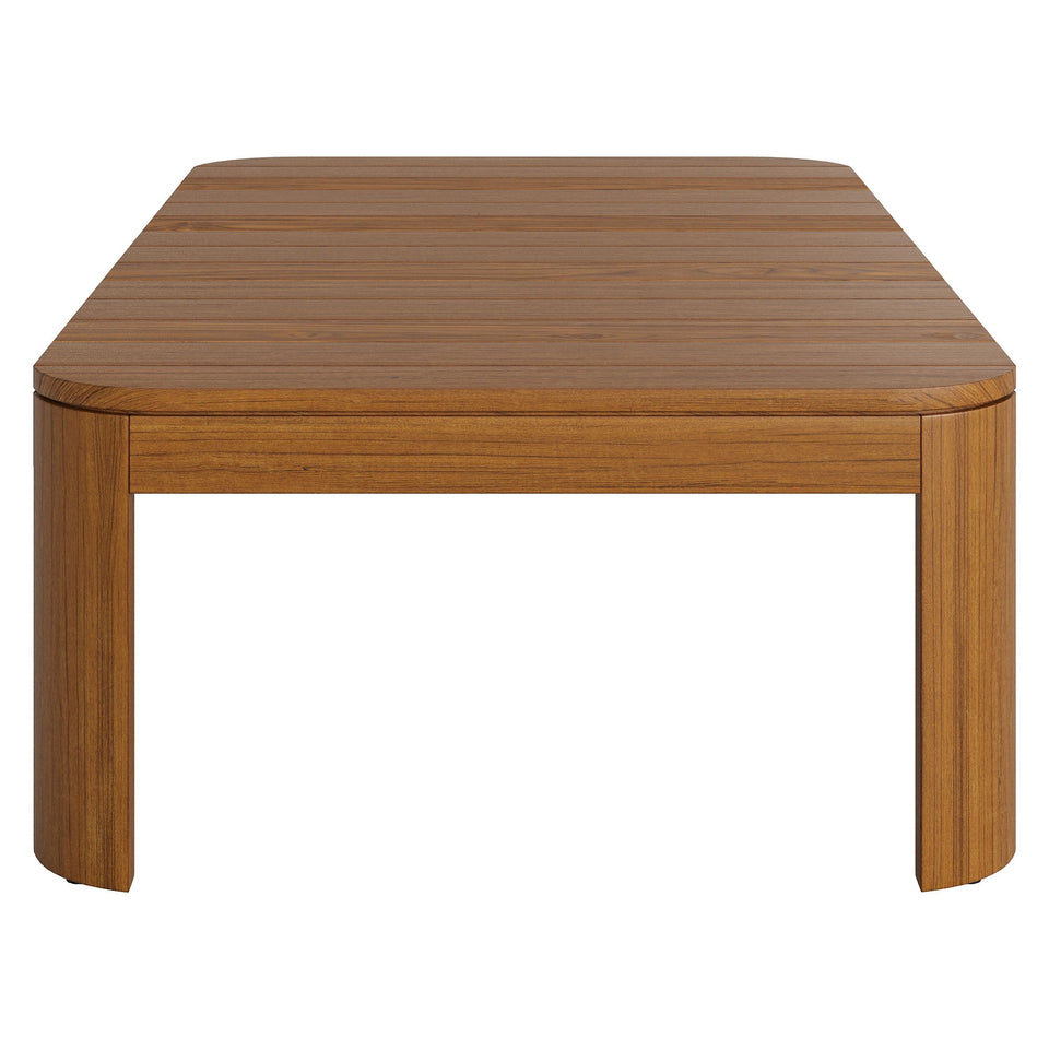 Kona 47 Inch Outdoor Teak Wood Coffee Table by Modway