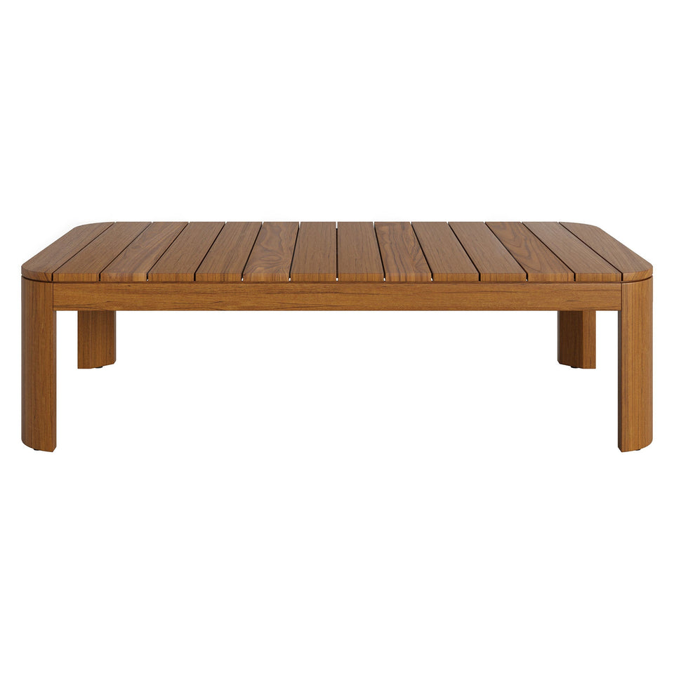 Kona 47 Inch Outdoor Teak Wood Coffee Table by Modway