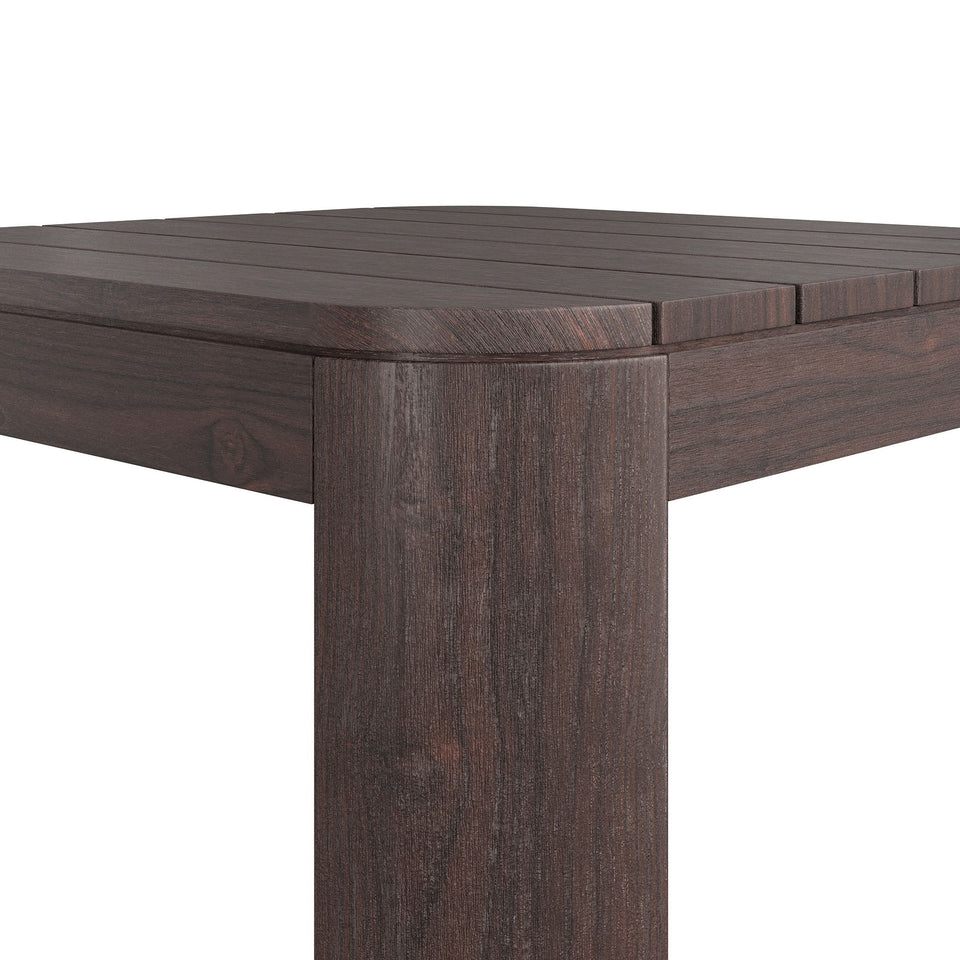 Kona Outdoor Teak Wood Side Table by Modway