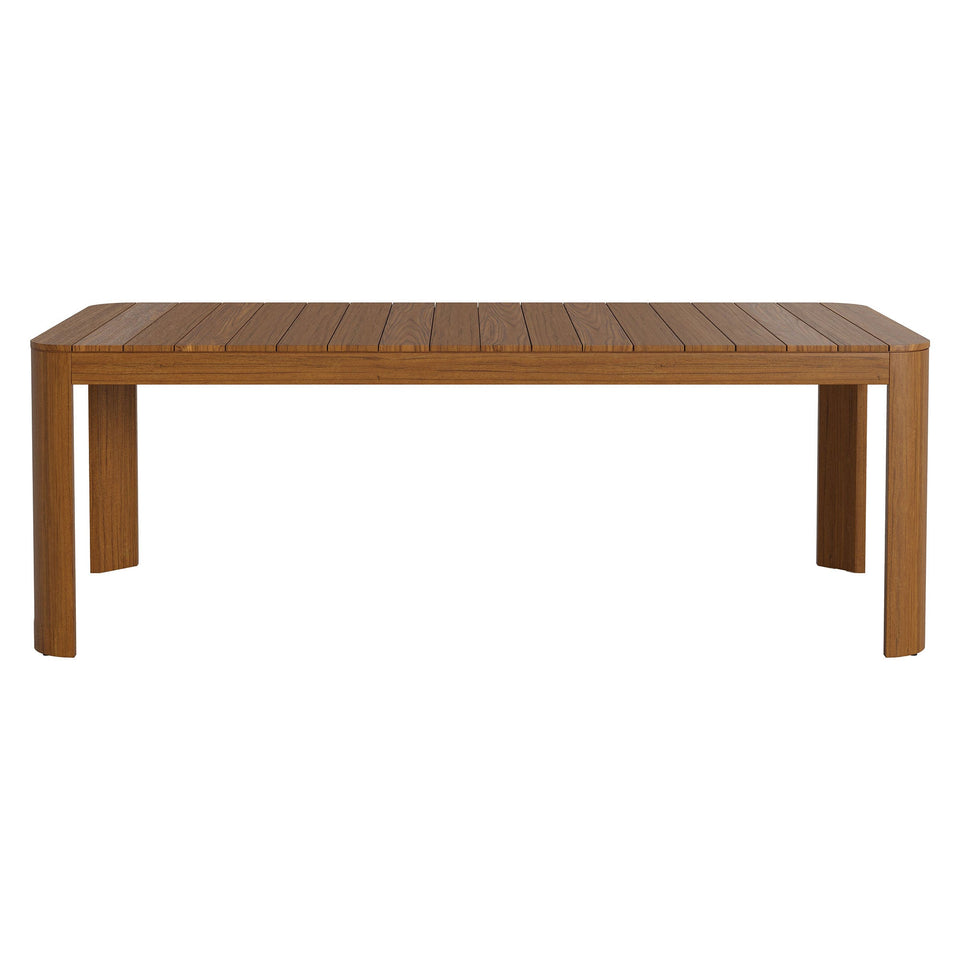 Kona 87 Inch Outdoor Teak Wood Dining Table by Modway