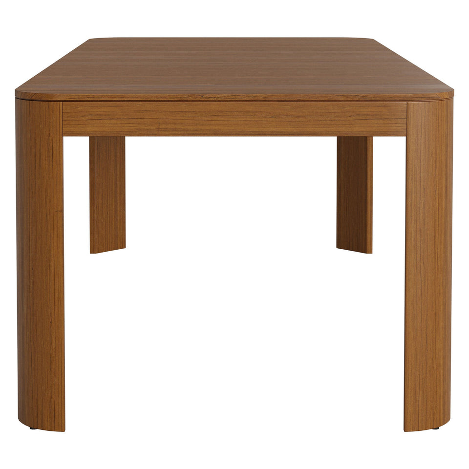 Kona 87 Inch Outdoor Teak Wood Dining Table by Modway