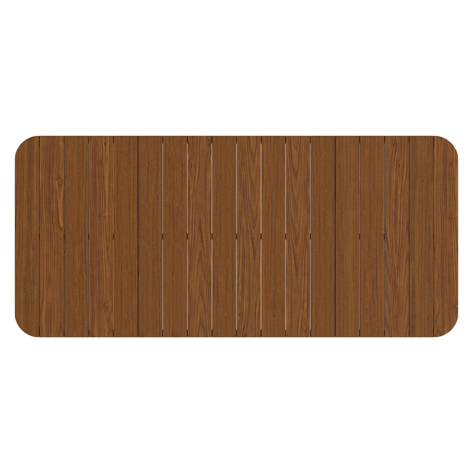 Kona 87 Inch Outdoor Teak Wood Dining Table by Modway