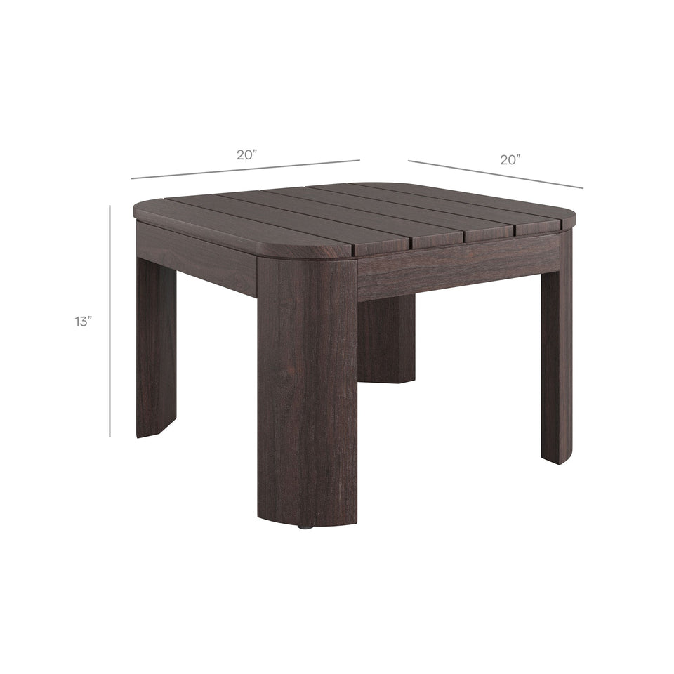 Kona 3-Piece Outdoor Teak Wood Furniture Set by Modway