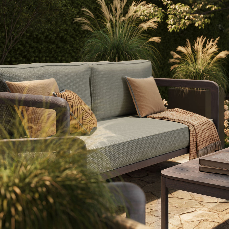 Kona 4-Piece Outdoor Teak Wood Furniture Set by Modway