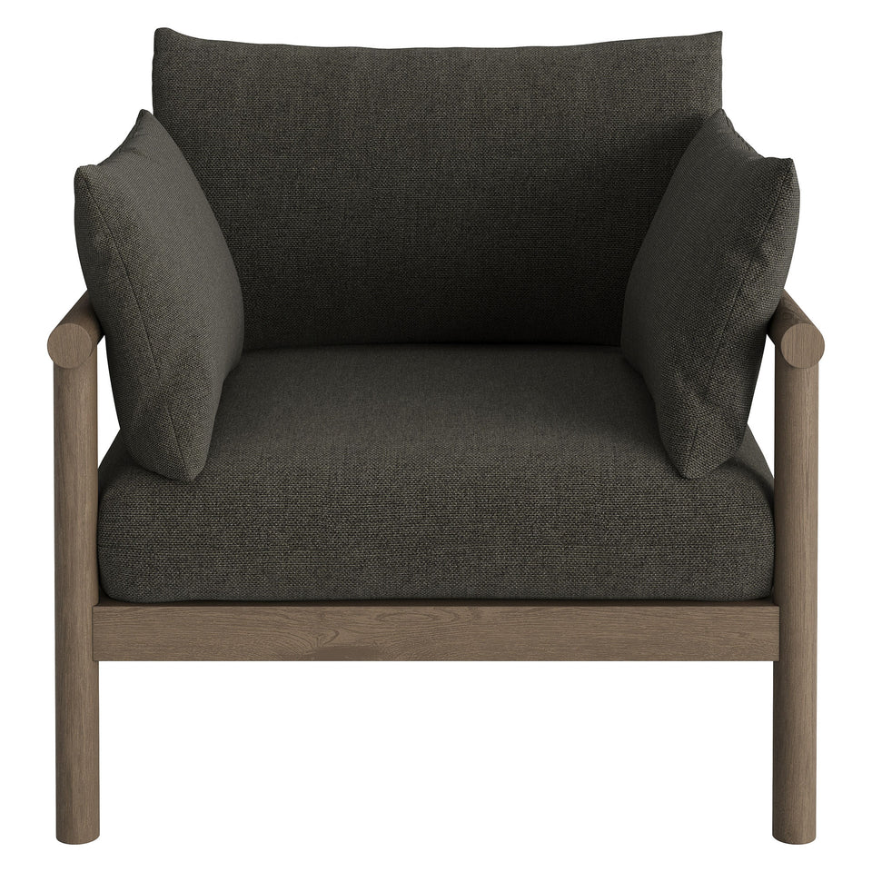 Eleni 4-Piece Outdoor Patio Teak Wood Sofa Set by Modway